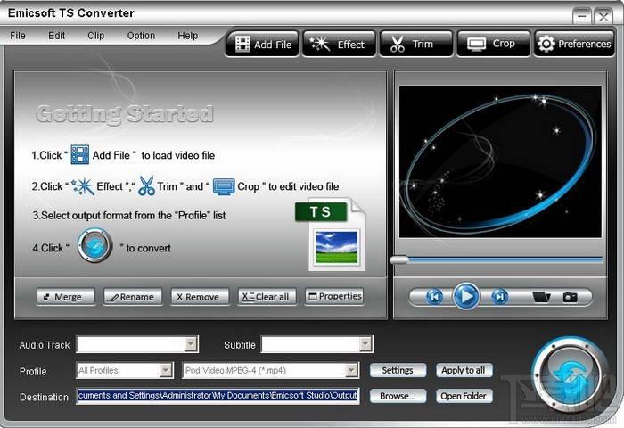 Emicsoft TS Converter,Emicsoft TS Converter下载,Emicsoft TS Converter官方下载